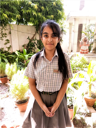 Uditi Mahindra - Ist runner up speaker at Frank Anthony Memorial All India Inter School Debate Competition - 2018